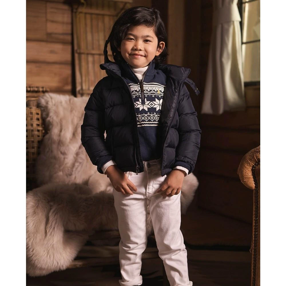 商品Ralph Lauren|Toddler and Little Boys Water-Repellent Down Jacket,价格¥561,第1张图片