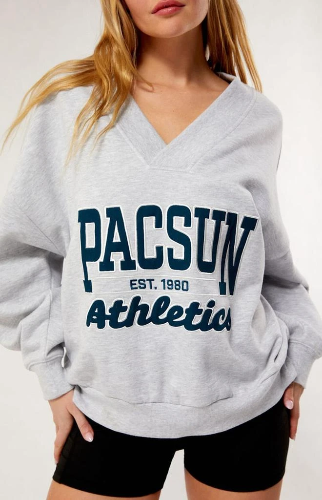 商品PacSun|Pacific Sunwear Athletics V-Neck Sweatshirt,价格¥348,第1张图片详细描述