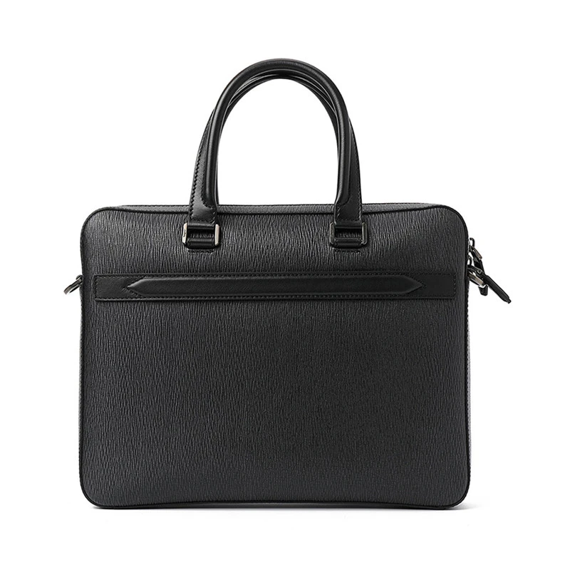 Salvatore Ferragamo 菲拉格慕 男士牛皮织物混纺单肩斜挎包 24-0458-670616 商品