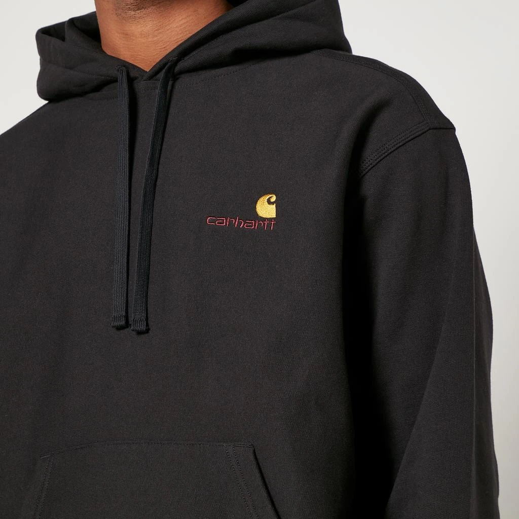 商品Carhartt WIP|Carhartt WIP Hooded American Script Cotton-Blend Hoodie,价格¥993,第4张图片详细描述