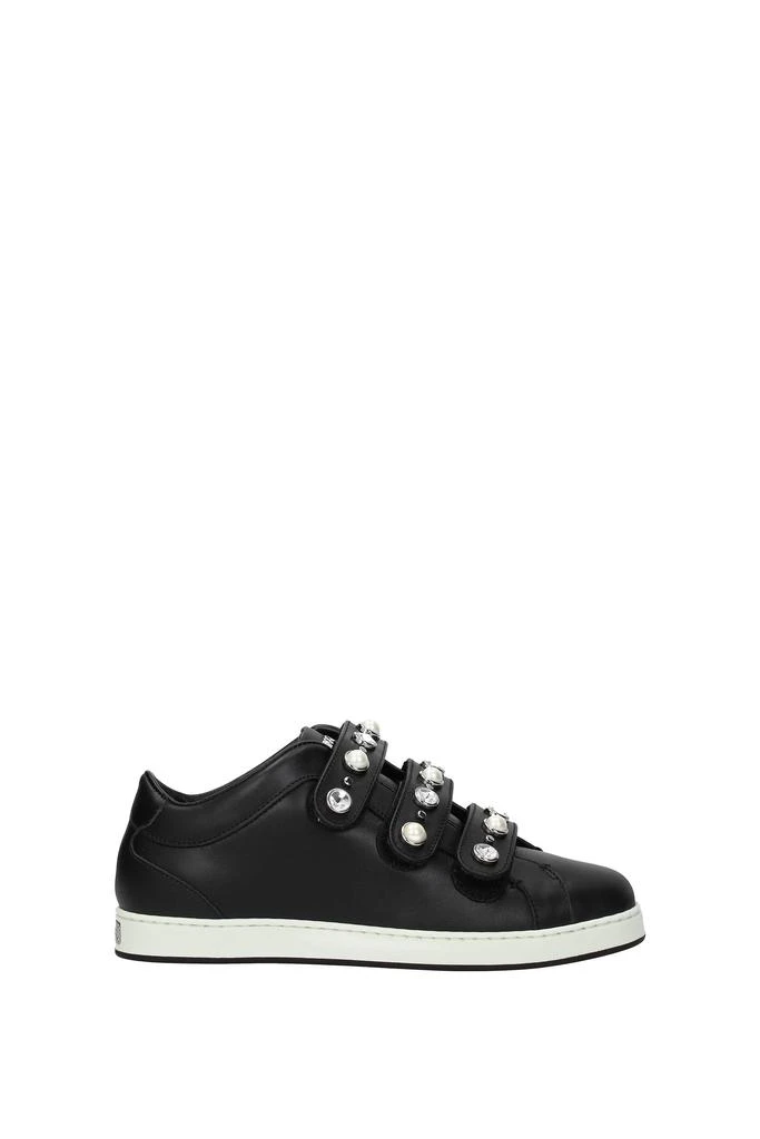 商品Jimmy Choo|Sneakers Leather Black,价格¥2846,第1张图片