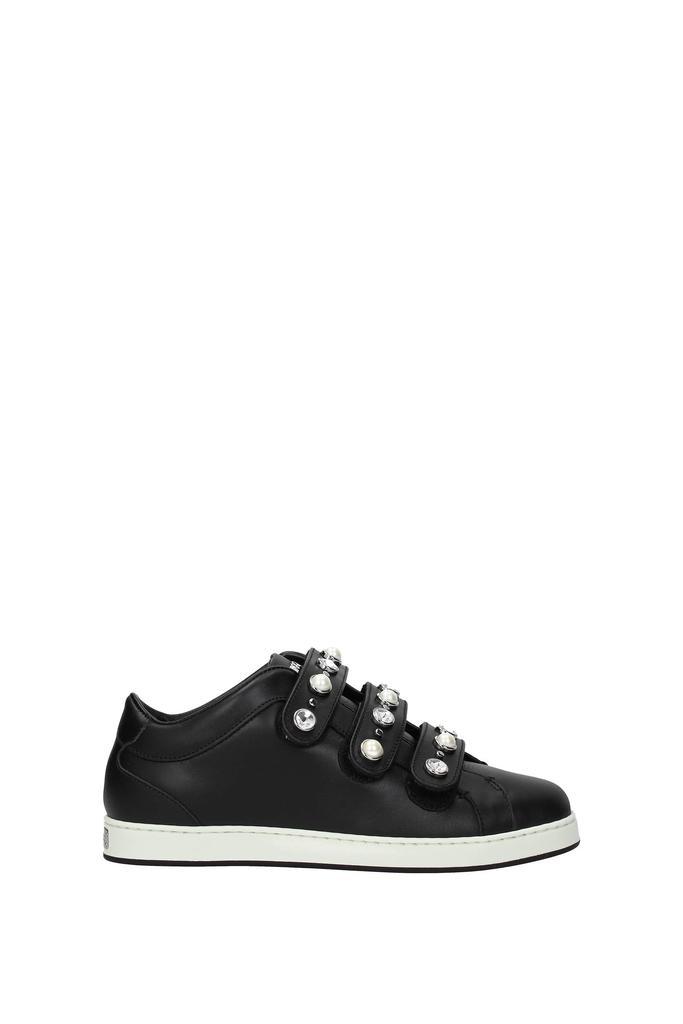 商品Jimmy Choo|Sneakers Leather Black,价格¥2280,第1张图片