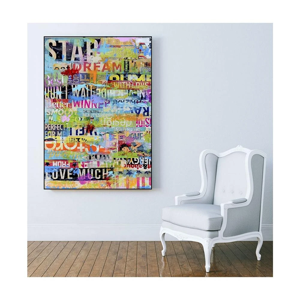 28" x 22" Metro Mix 33 I Art Block Framed Canvas 商品