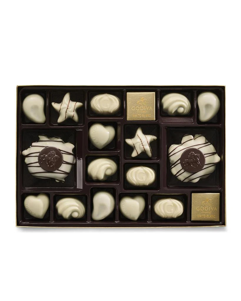 商品Godiva|22-Piece White Chocolate Assortment Gift Box,价格¥310,第4张图片详细描述