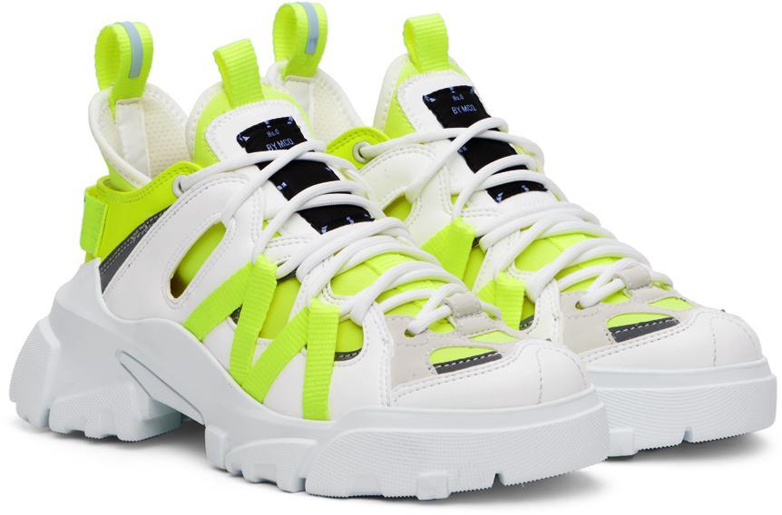 商品Alexander McQueen|Green Orbyt 2.0 Sneakers,价格¥802,第6张图片详细描述