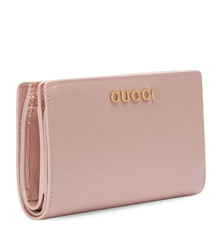 商品Gucci|Leather Script Wallet,价格¥5379,第5张图片详细描述