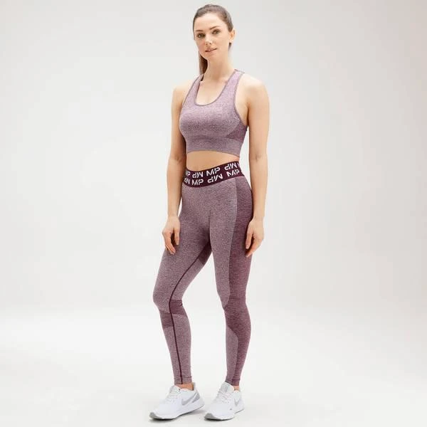 商品Myprotein|MP Women's Curve Leggings - Washed Oxblood,价格¥186,第2张图片详细描述