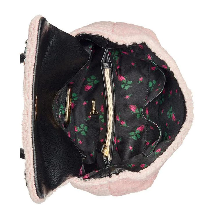 商品Betsey Johnson|Embellished Bouclé Small Top-Handle Bag,价格¥480,第2张图片详细描述