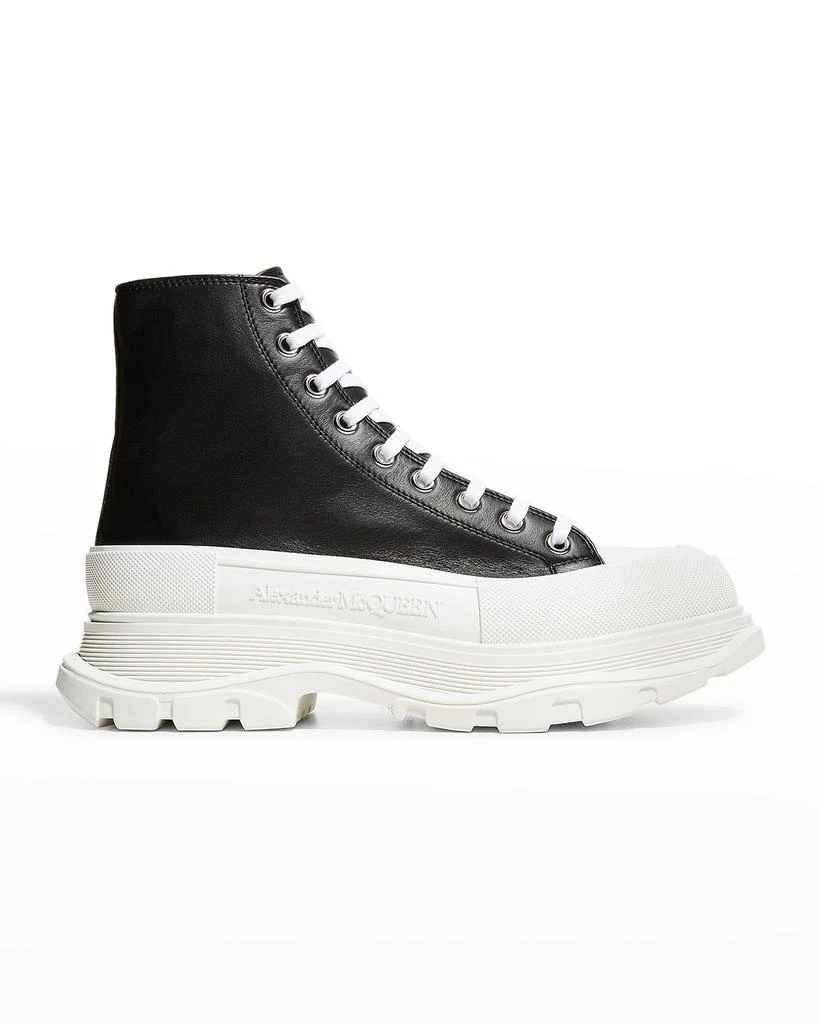 商品Alexander McQueen|Men's Tread Slick Boot Sneakers,价格¥7588,第1张图片