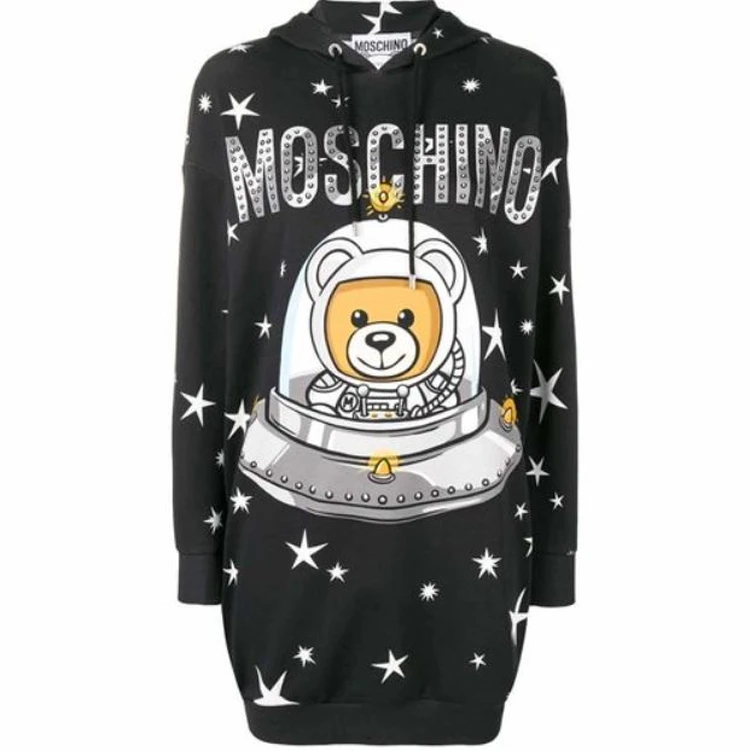 商品Moschino|MOSCHINO 黑色女士半裙 4485426-1555,价格¥3606,第1张图片