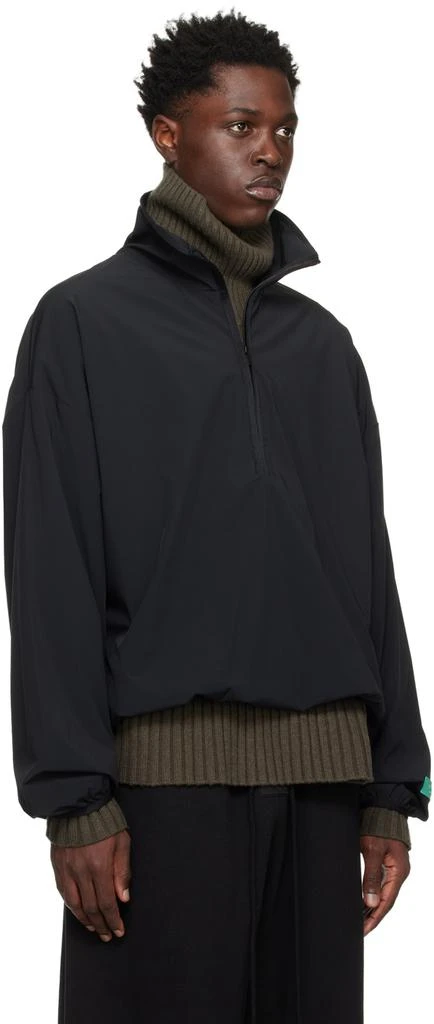 商品Essentials|Black Half-Zip Jacket,价格¥1291,第2张图片详细描述