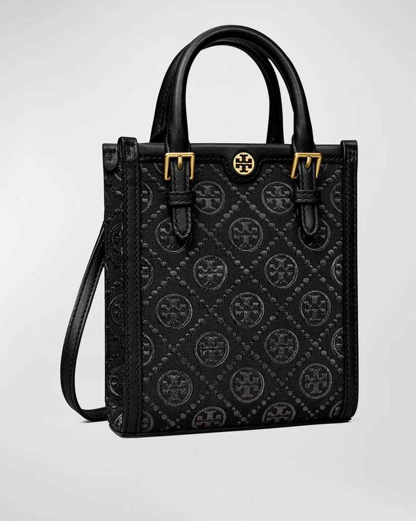 商品Tory Burch|Mini T Monogram Canvas Tote Bag,价格¥2335,第2张图片详细描述