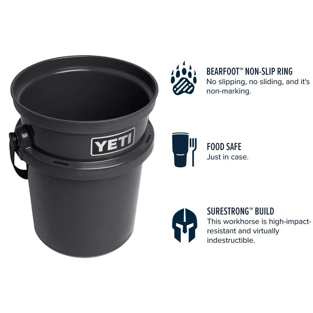 商品YETI|户外提桶 适合露营钓鱼 18.9升（5加仑）,价格¥850,第3张图片详细描述