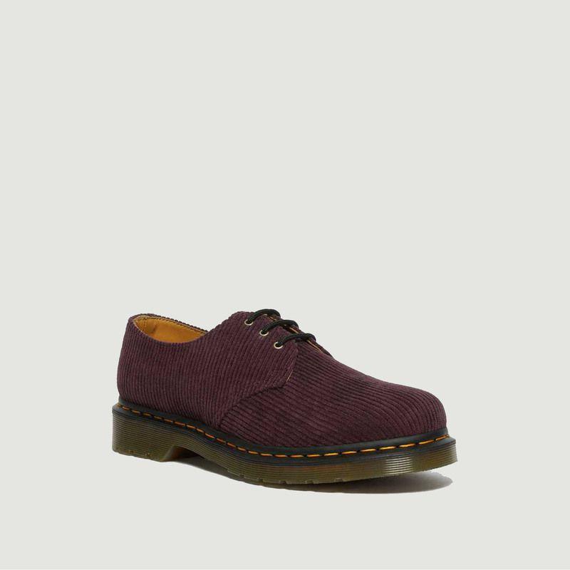 Corduroy 1461 shoe  Oxblood Duchess  Dr. Martens商品第2张图片规格展示