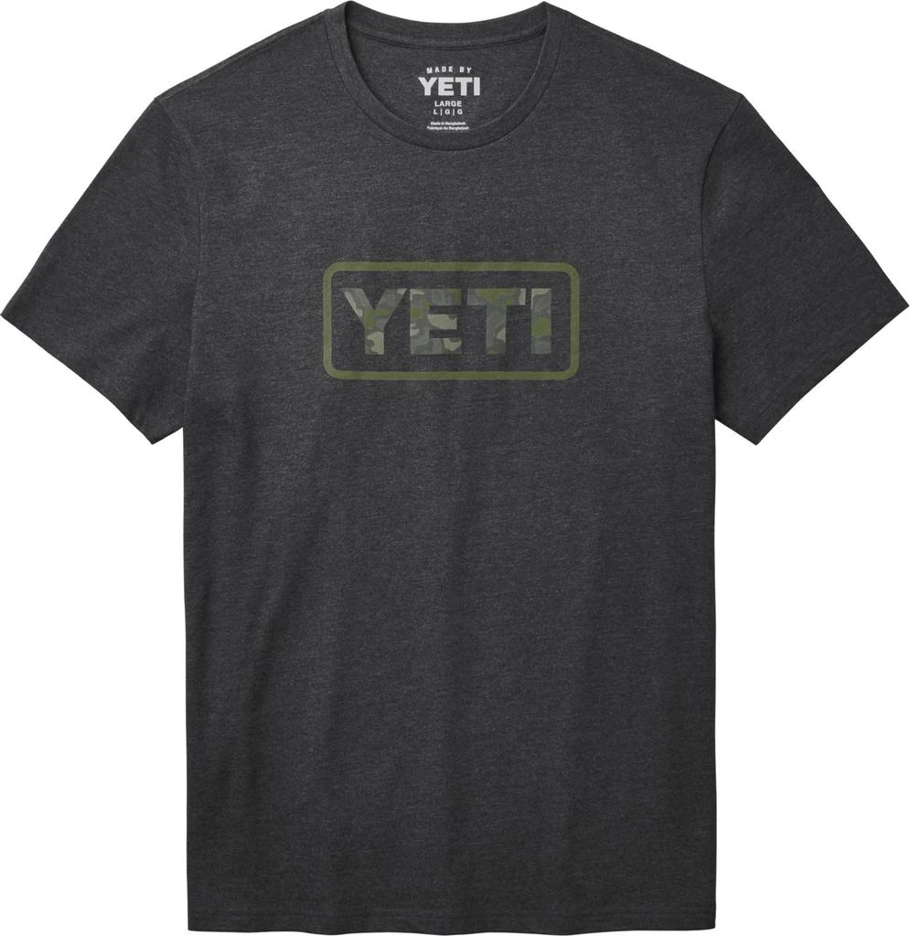 商品YETI|YETI Men's Camo Logo Badge Short Sleeve T-Shirt,价格¥135,第1张图片