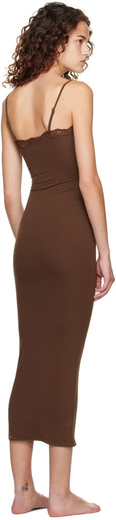 商品SKIMS|Brown Fits Everybody Maxi Dress,价格¥471,第3张图片详细描述