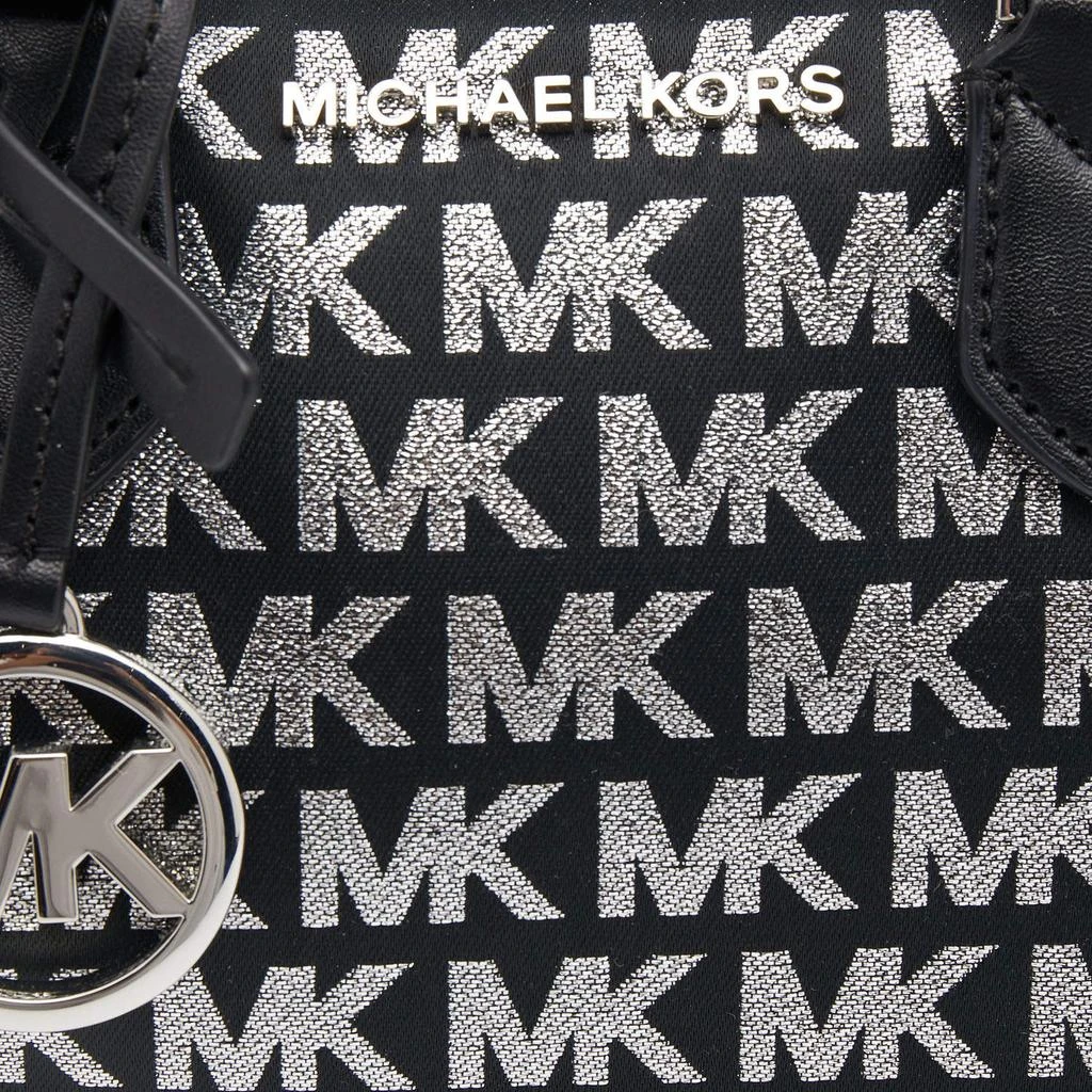 商品[二手商品] Michael Kors|Michael Kors Black Jacquard And Leather Bedford Boston Bag,价格¥1273,第5张图片详细描述