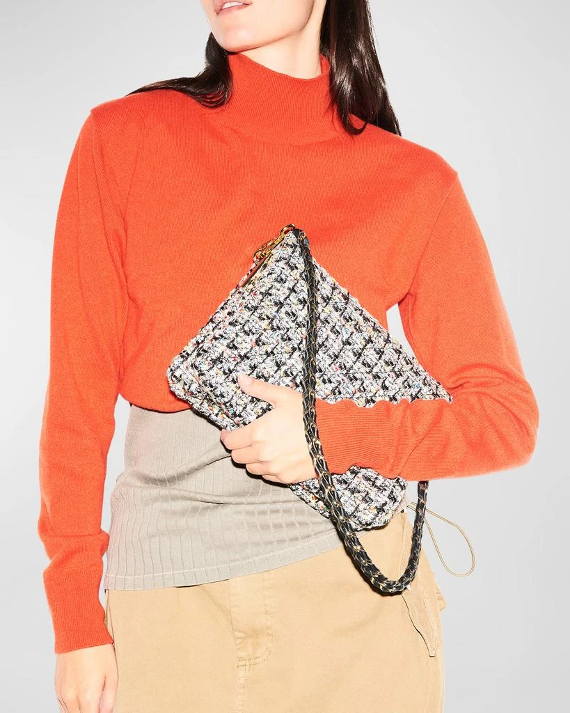 商品MZ Wallace|Crosby Pippa Tweed Large Crossbody Bag,价格¥2804,第4张图片详细描述