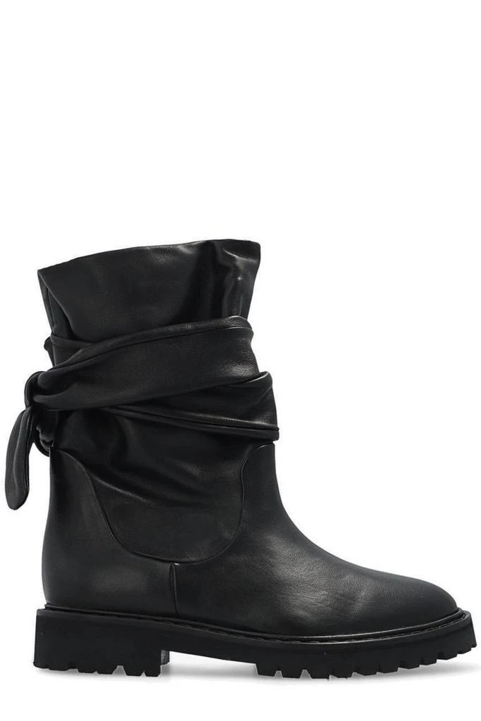 商品IRO|Iro Letizi Lug Sole Almond Toe Ankle Boots,价格¥1634,第1张图片