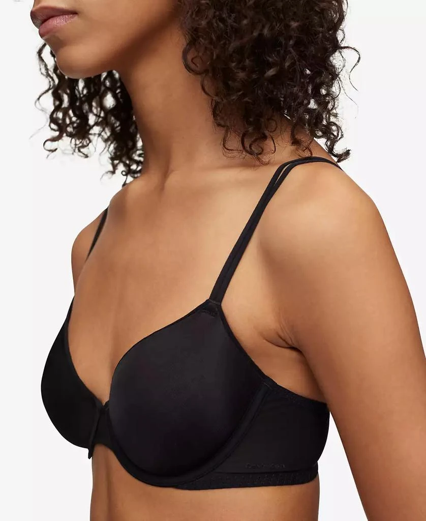 商品Calvin Klein|Women's Sheer Marquisette Lightly Lined Demi Bra QF6068,价格¥194,第3张图片详细描述