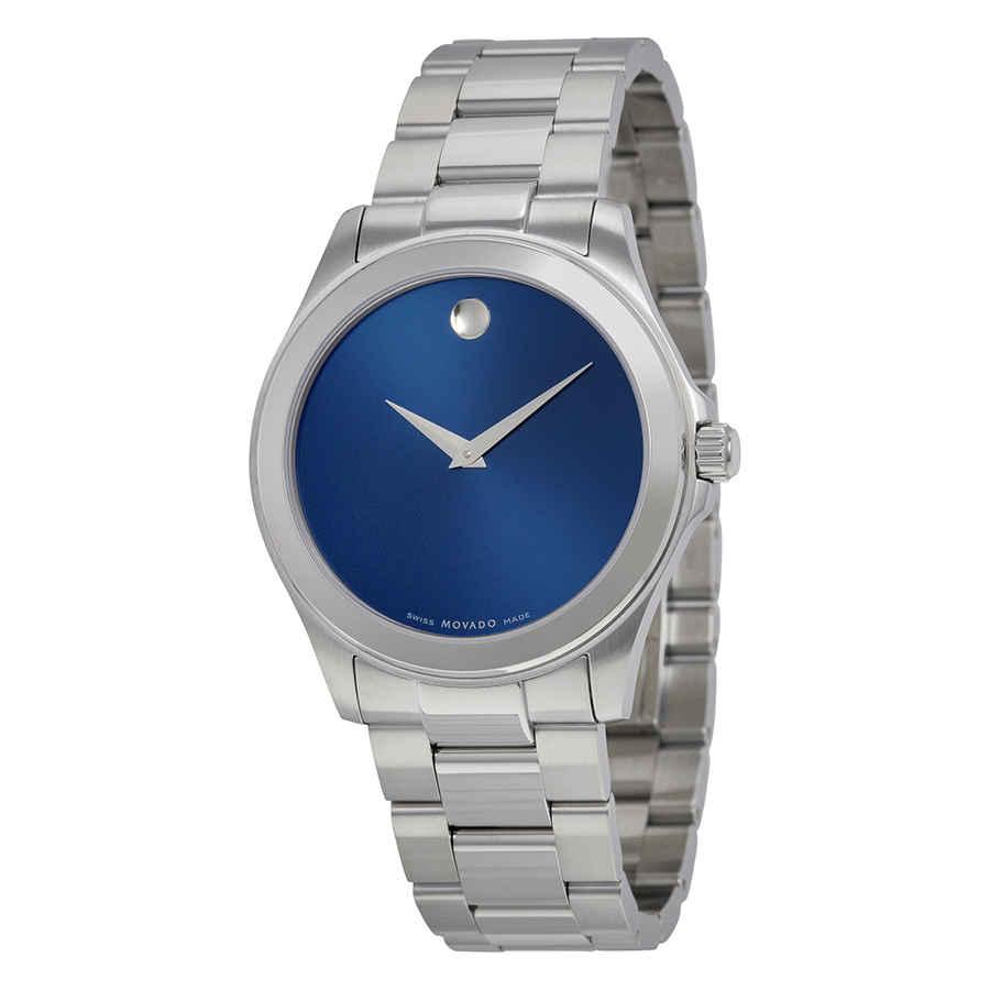 Movado Junior Sport Blue Dial Stainless Steel Mens Watch 0606116商品第1张图片规格展示