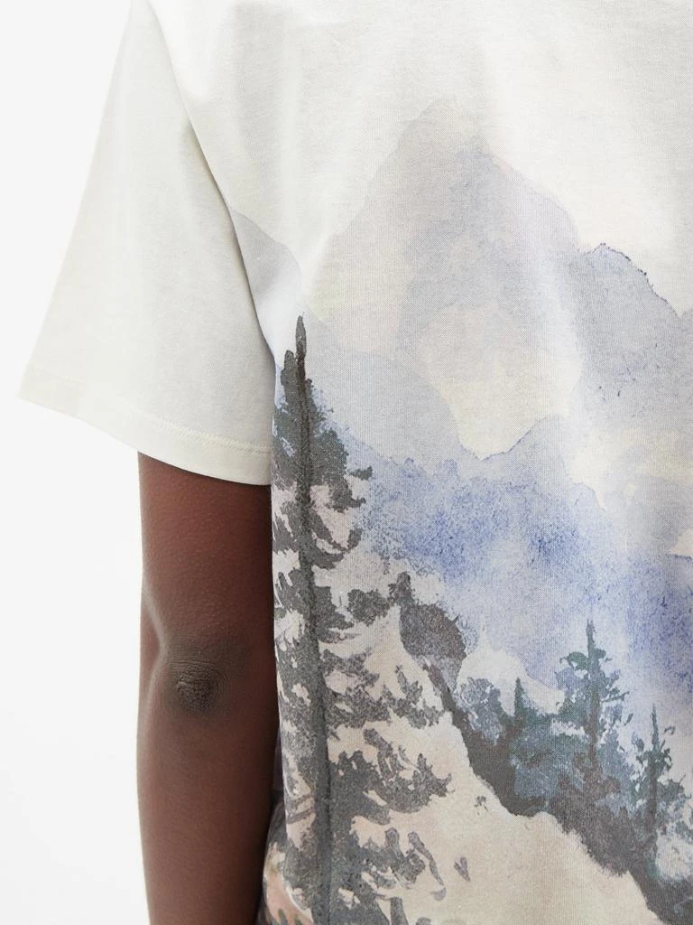 商品Gucci|X The North Face printed cotton-jersey T-shirt,价格¥5246,第3张图片详细描述