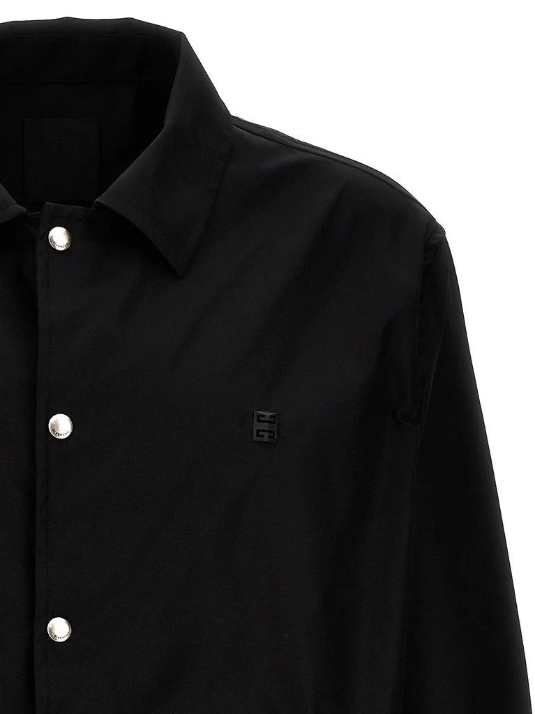 商品Givenchy|Tech Fabric Jacket Casual Jackets And Parka Black,价格¥4112,第3张图片详细描述