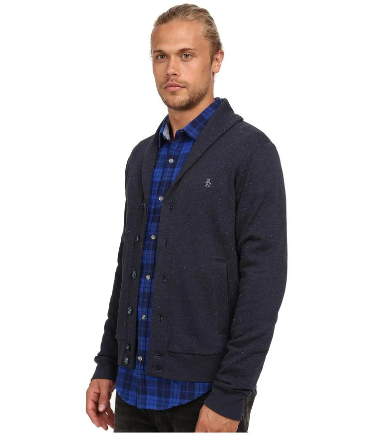 商品Original Penguin|Nep Fleece Cardigan Heritage,价格¥594,第2张图片详细描述