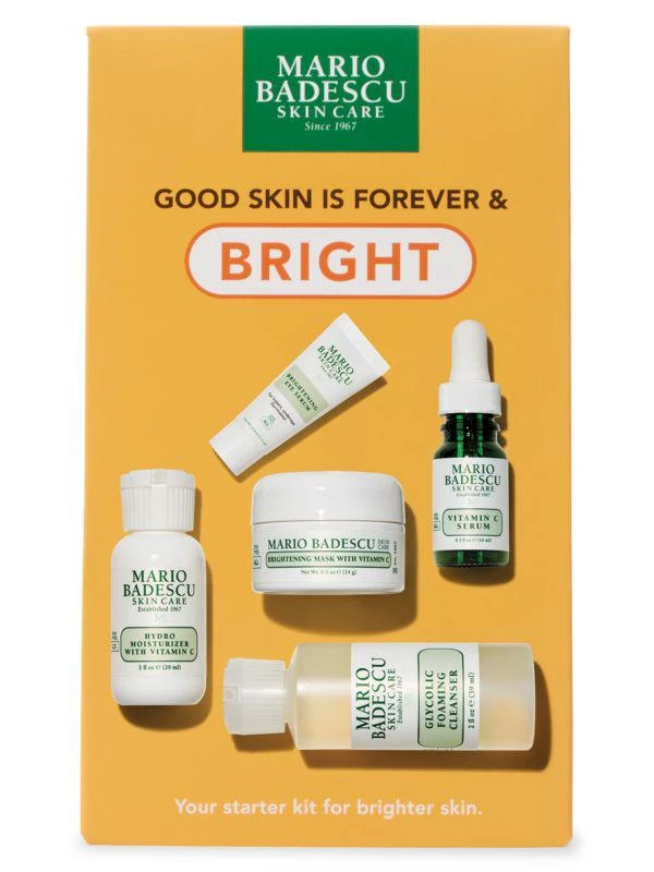 商品Mario Badescu|5-Piece Good Skin Is Forever & Bright Kit,价格¥285,第3张图片详细描述