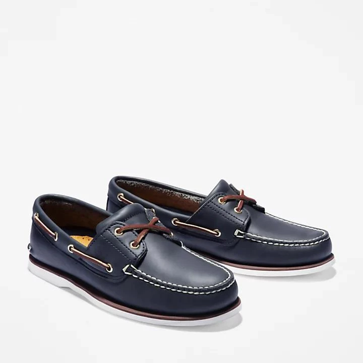 商品Timberland|Classic Two-Eye Boat Shoe for Men in Blue,价格¥1161,第4张图片详细描述