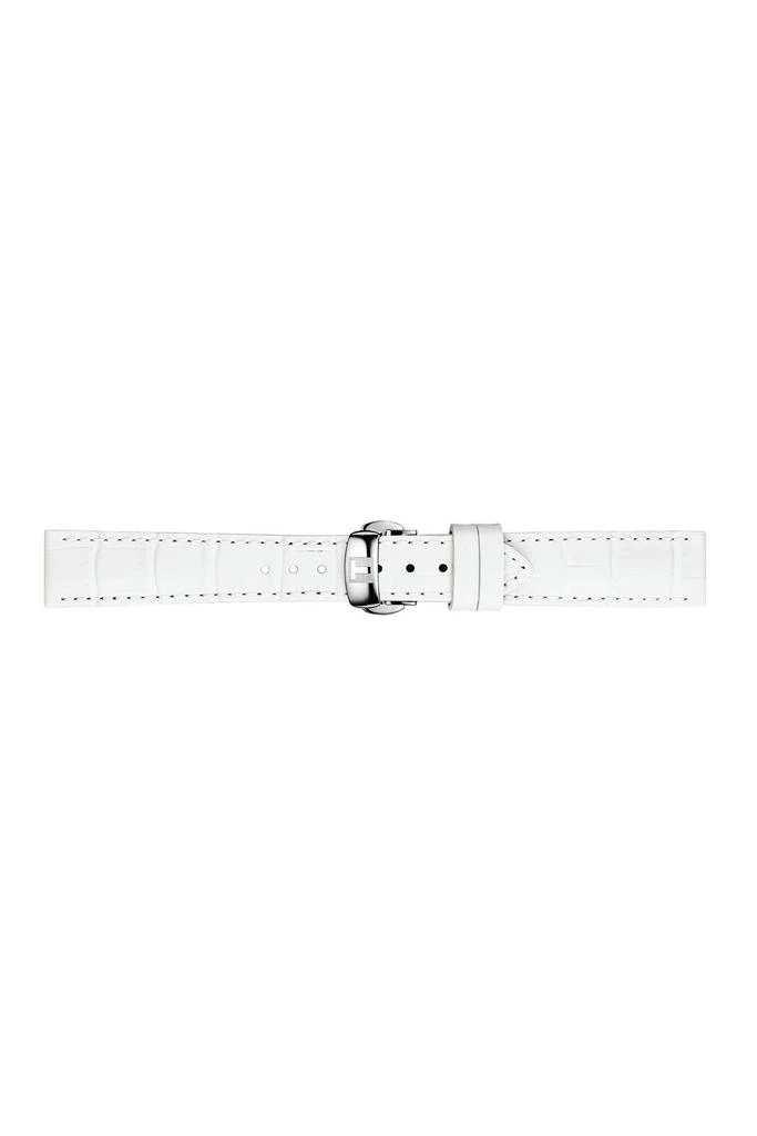 商品Tissot|Ballade Powermatic 80 COSC Croc Embossed Leather Strap Watch, 32mm,价格¥4620,第4张图片详细描述