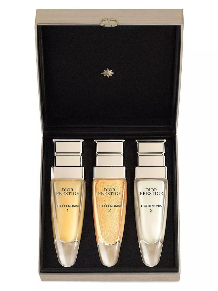 商品Dior|Dior Prestige Le Cérémonial 3-Piece Skin Care Set,价格¥15812,第1张图片
