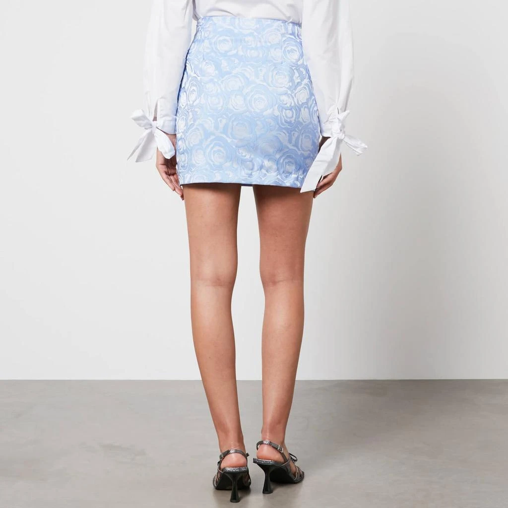 商品Sister Jane|Sister Jane Sapphire Rose Floral-Jacquard Mini Skirt,价格¥116,第2张图片详细描述
