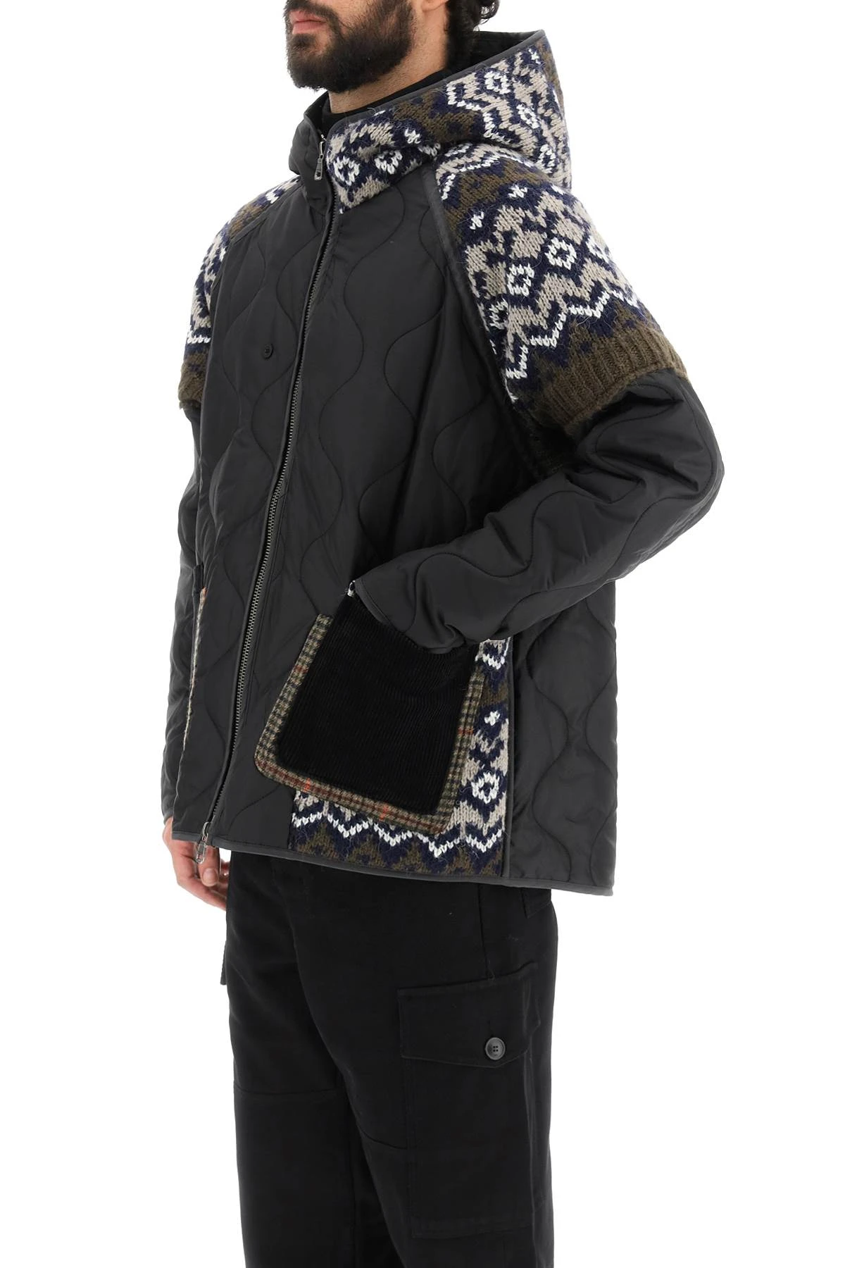 商品【商品预售7天】 ANDERSSON BELL|ANDERSSON BELL 男士羽绒服 AWA448MBLACK 黑色,价格¥3269,第5张图片详细描述