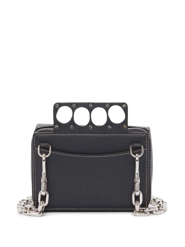 商品Alexander McQueen|ALEXANDER MCQUEEN - Grip Mini Leather Crossbody Bag,价格¥10519,第5张图片详细描述