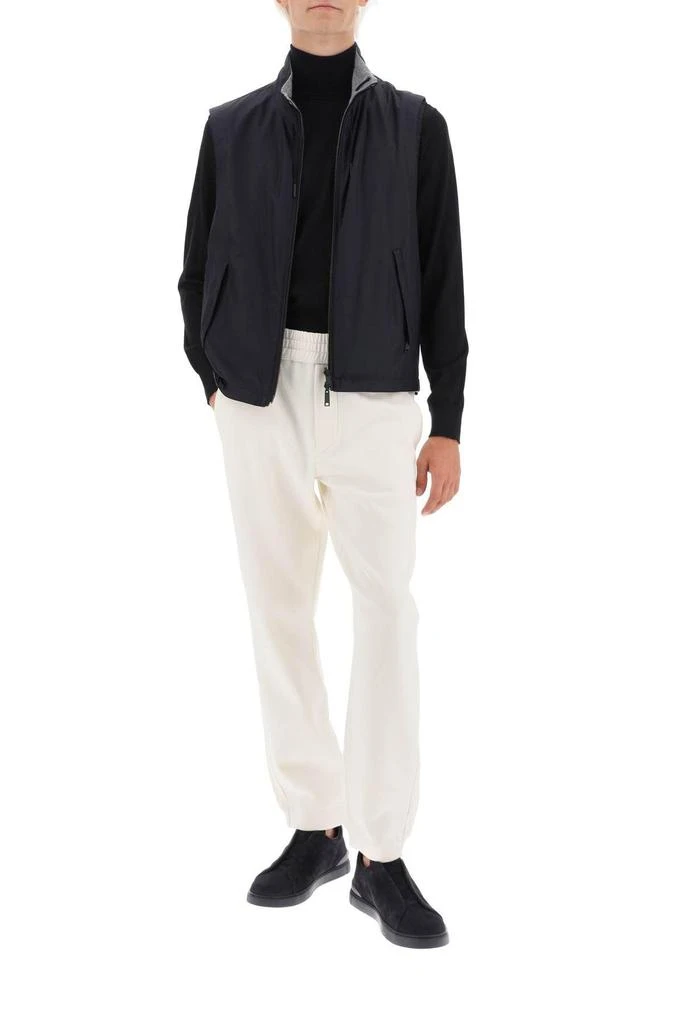商品Zegna|Cotton & cashmere sweatpants,价格¥2102,第2张图片详细描述