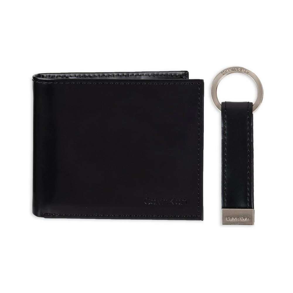 商品Calvin Klein|Men's RFID Passcase Wallet & Key Fob Set,价格¥411,第1张图片