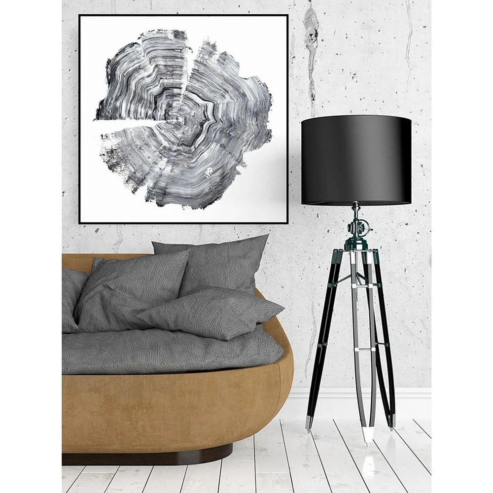 商品Giant Art|20" x 20" Tree Ring Abstract IV Art Block Framed Canvas,价格¥2143,第5张图片详细描述