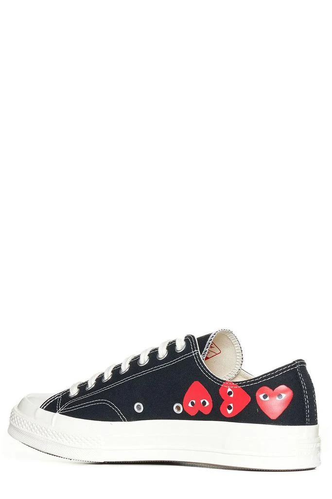 商品Comme des Garcons|Comme des Garçons Play X Converse Heart Logo Printed Low-Top Sneakers,价格¥773,第3张图片详细描述