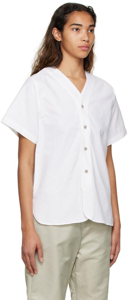 White Cotton Shirt商品第2张图片规格展示