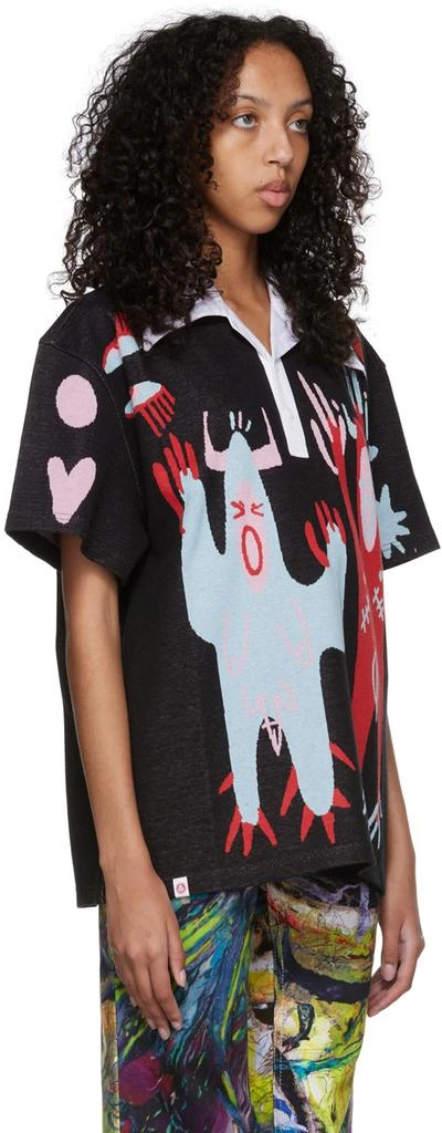 商品Charles Jeffrey Loverboy|Gray Cotton Polo,价格¥948,第2张图片详细描述