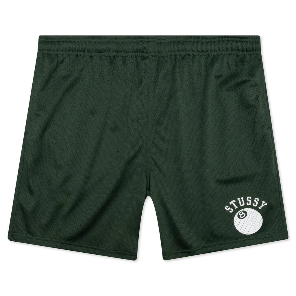 商品STUSSY|Stussy 8-Ball Mesh Short - Forest,价格¥648,第1张图片