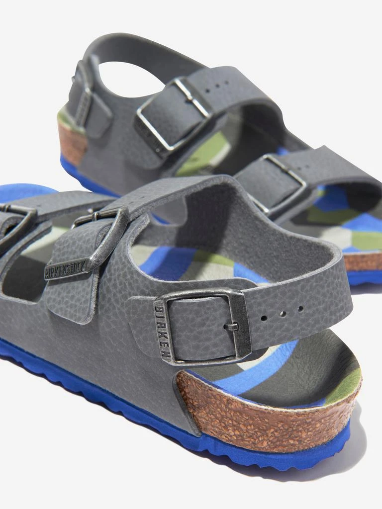 商品Birkenstock|Boys Milano Sandals in Grey,价格¥220,第3张图片详细描述