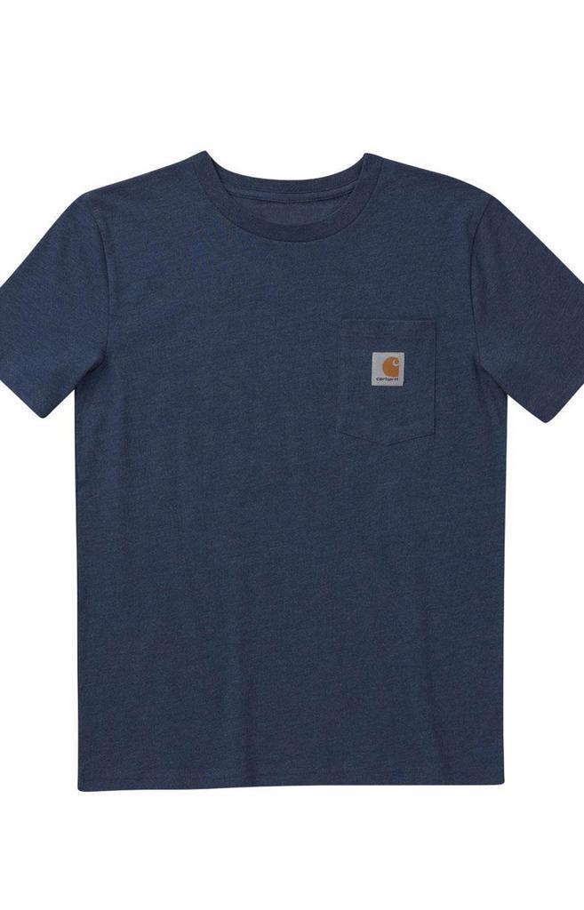 商品Carhartt|(CA6243) SS Pocket T-Shirt - Denim Heather,价格¥53,第1张图片