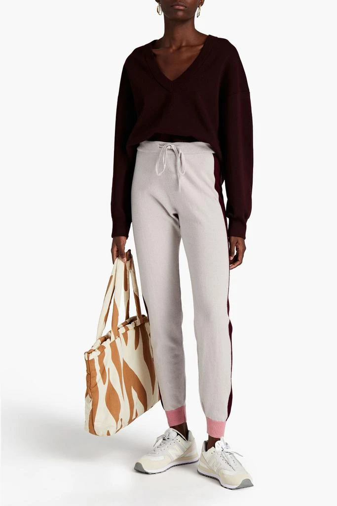 商品Chinti & Parker|Wool and cashmere-blend track pants,价格¥410,第2张图片详细描述