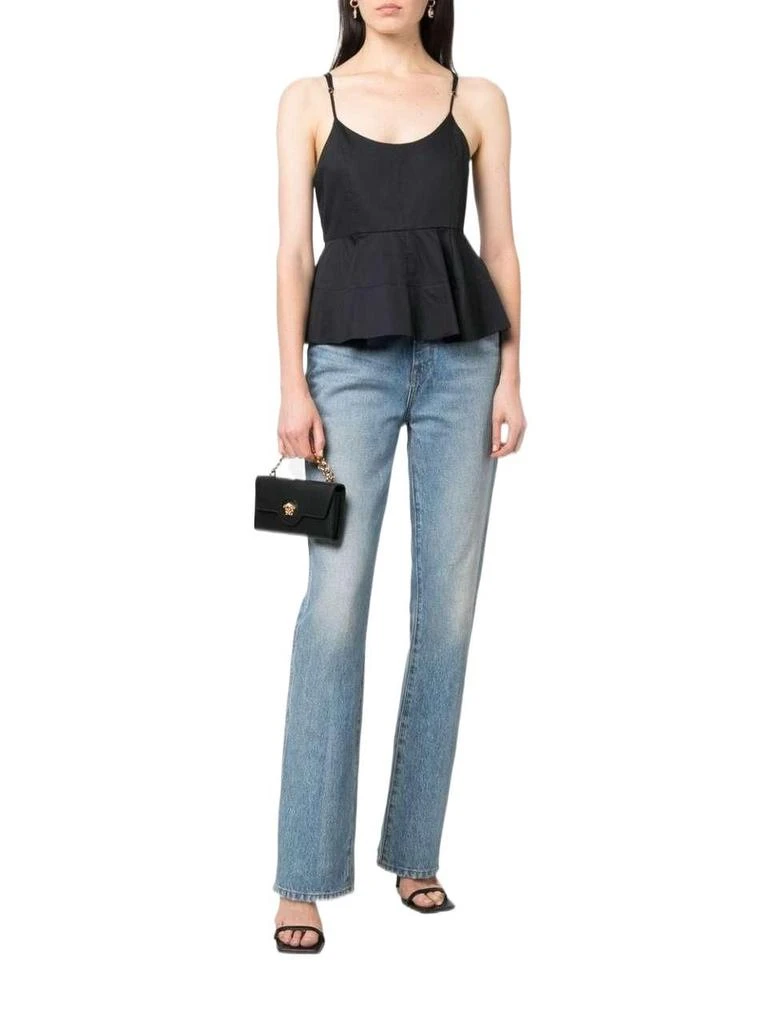 商品Versace|Versace women's black leather shoulder bag,价格¥6773,第2张图片详细描述