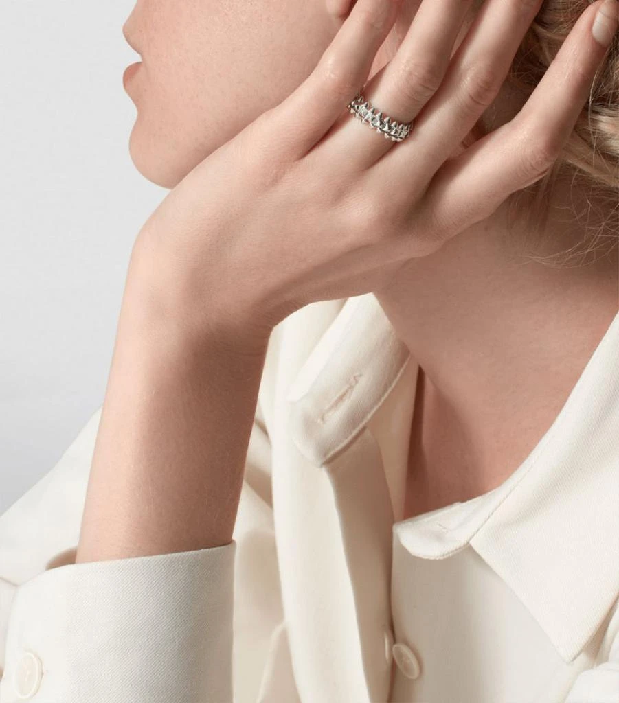 商品Cartier|Small White Gold Clash de Cartier Ring,价格¥27142,第3张图片详细描述