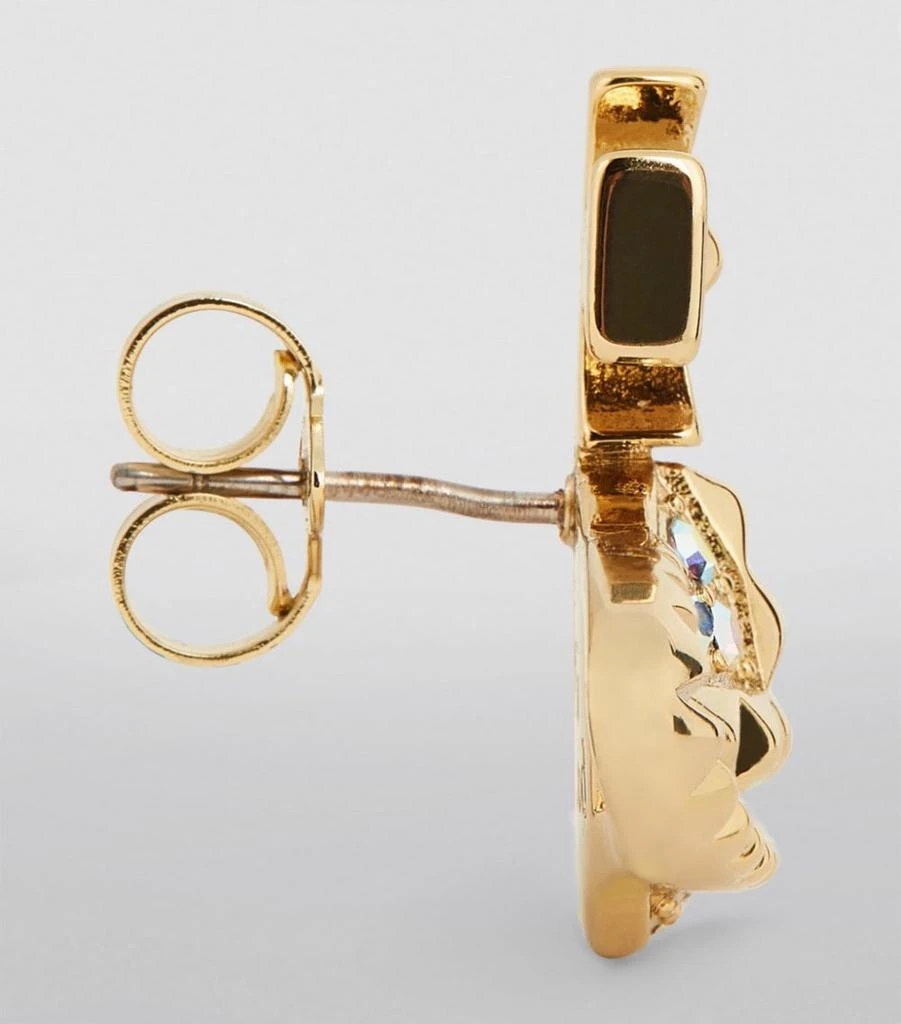 商品Vivienne Westwood|Crystal Mayfair Bas Relief Earrings,价格¥969,第3张图片详细描述