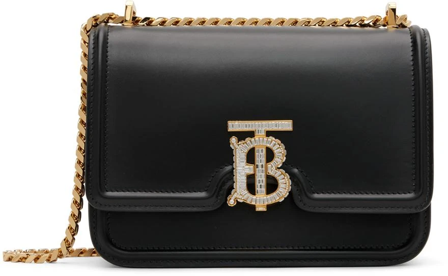 商品Burberry|Black Small TB Bag,价格¥26760,第1张图片