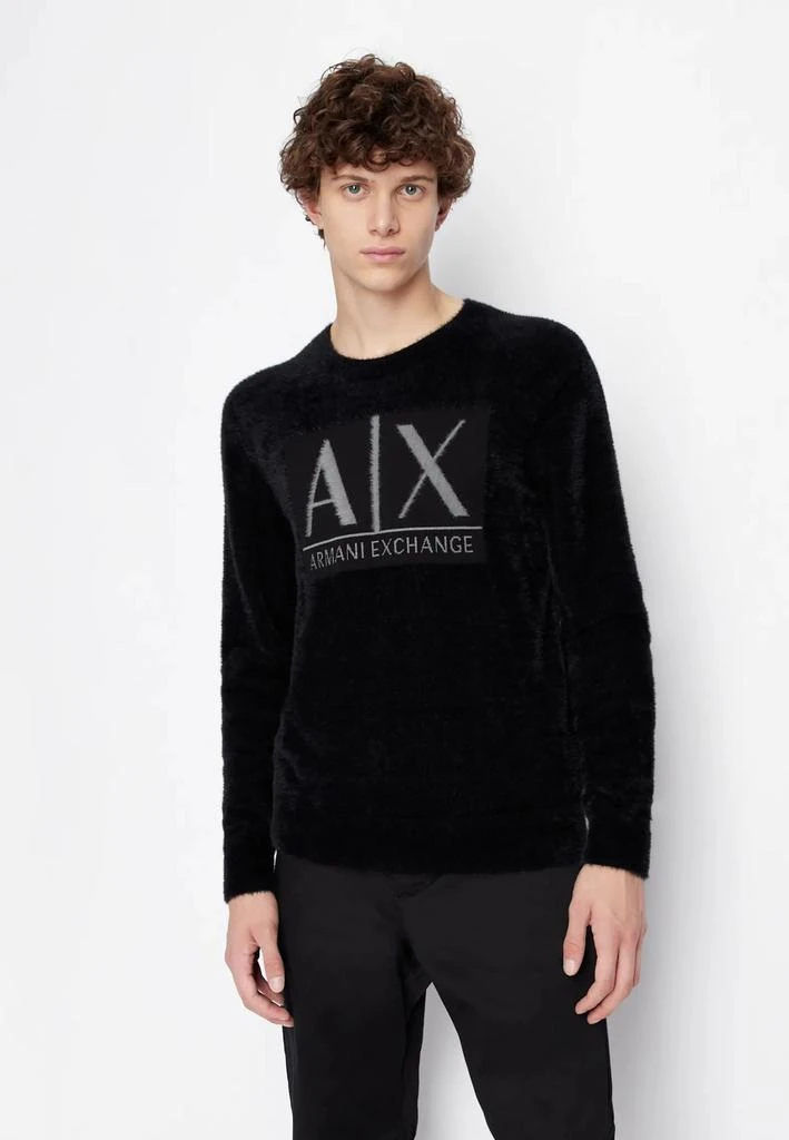 商品Armani Exchange|ARMANI EXCHANGE Sweaters Black,价格¥1178,第2张图片详细描述